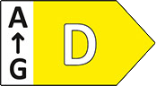 Energieeffizienzlabel D
